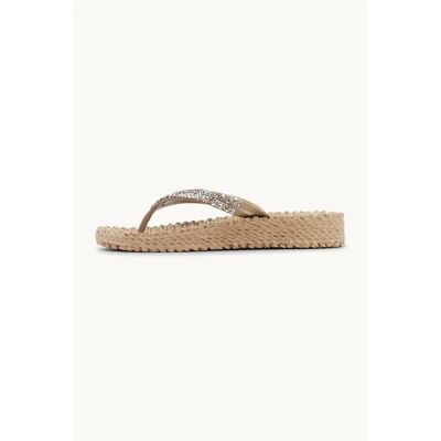 Keil Sandalen mit Glitzersteinen Damen Ilse Jacobsen Hornbæk Marron 41 Femme Keil Sandalen mit Glitzersteinen Damen Ilse Jacobsen Hornbæk Marron 41 Femme