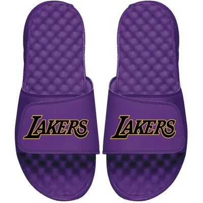 ISlide Los Angeles Lakers Pantoletten Slide Mantra Violet 39/40 Mixte ISlide Los Angeles Lakers Pantoletten Slide Mantra Violet 39/40 Mixte