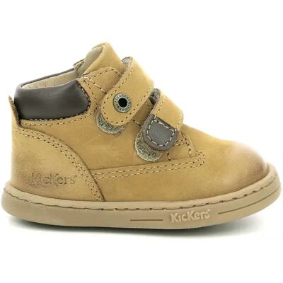 Kinderstiefeletten Kickers Tackeasy Marron 18 Mixte Kinderstiefeletten Kickers Tackeasy Marron 18 Mixte