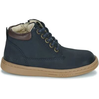 Baby-Stiefeletten Kickers Tackland Bleu 25 Mixte Baby-Stiefeletten Kickers Tackland Bleu 25 Mixte