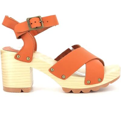 Keil-Sandalen für Damen Kickers Wise Orange 38 Femme Keil-Sandalen für Damen Kickers Wise Orange 38 Femme