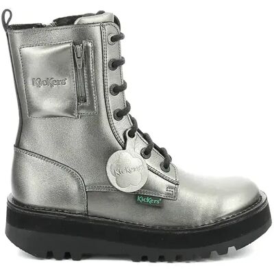 Damen Stiefeletten Kickers Kick Pocket Gris 36 Femme Damen Stiefeletten Kickers Kick Pocket Gris 36 Femme