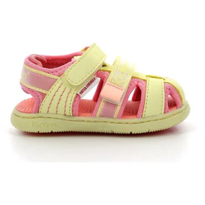 Baby-Sandalen Kickers Kickbeachou Jaune 27 Homme Baby-Sandalen Kickers Kickbeachou Jaune 27 Homme