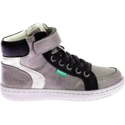 Sneakers für Babys Kickers Lolastic Argenté 24 Femme Sneakers für Babys Kickers Lolastic Argenté 24 Femme