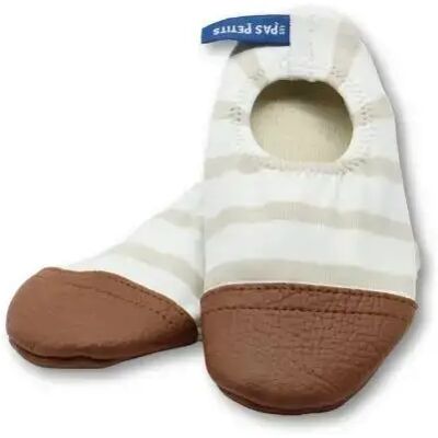 Baby Hausschuhe Les Pas Petits Marins Camel Beige 21/23 Mixte Baby Hausschuhe Les Pas Petits Marins Camel Beige 21/23 Mixte