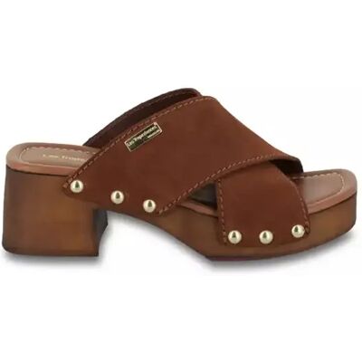 Damen-Pantolette mit Absatz Les Tropeziennes par M.Belarbi Pipa Marron 40 Femme Damen-Pantolette mit Absatz Les Tropeziennes par M.Belarbi Pipa Marron 40 Femme