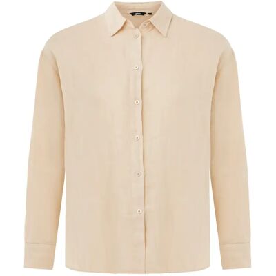 Leinenbluse Damen Mexx Beige 40 Femme Leinenbluse Damen Mexx Beige 40 Femme