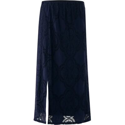 Spitzenrock Damen Mexx Bleu 40 Femme Spitzenrock Damen Mexx Bleu 40 Femme