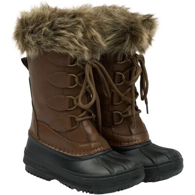 Gummistiefel für den Winter mit Kunstfell für Babys Mikk-Line Marron 22 Mixte Gummistiefel für den Winter mit Kunstfell für Babys Mikk-Line Marron 22 Mixte