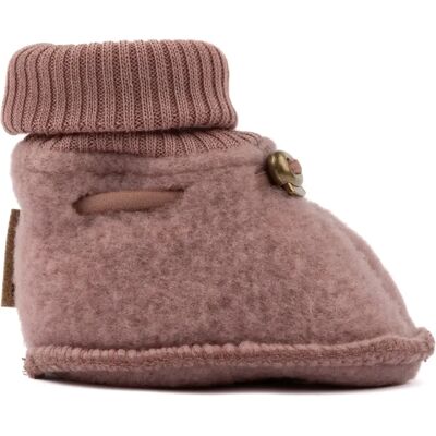 Baby Wollschuhe Mikk-Line Rose 18/24 mois Mixte Baby Wollschuhe Mikk-Line Rose 18/24 mois Mixte