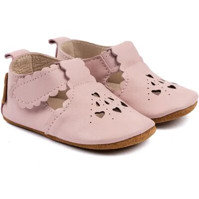 Leder-Wanderschuhe für Kinder Mikk-Line Heart Rose 3/4 ans Mixte Leder-Wanderschuhe für Kinder Mikk-Line Heart Rose 3/4 ans Mixte