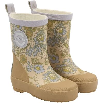 Baby Gummistiefel mit Muster Mikk-Line Gris 25 Mixte Baby Gummistiefel mit Muster Mikk-Line Gris 25 Mixte