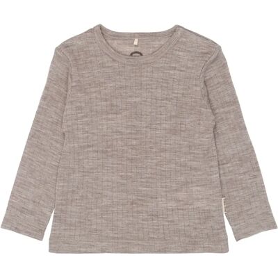 Merinopulli für Kinder Mikk-Line Marron 6 ans Mixte Merinopulli für Kinder Mikk-Line Marron 6 ans Mixte