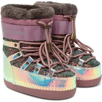 Glitzer Winterstiefel Mikk-Line Rose 35/37 Mixte Glitzer Winterstiefel Mikk-Line Rose 35/37 Mixte