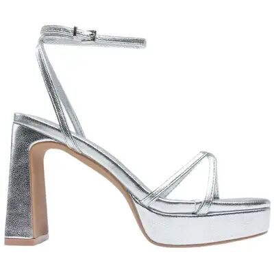Sandalen mit Absatz Damen Mim Shoes Greta Argenté 41 Femme Sandalen mit Absatz Damen Mim Shoes Greta Argenté 41 Femme
