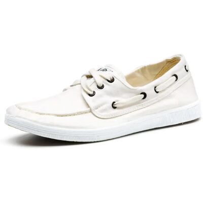 Bootsschuhe für Damen Natural World Alheli Blanc 35 Femme Bootsschuhe für Damen Natural World Alheli Blanc 35 Femme