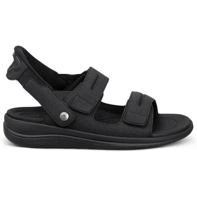 Sandalen für Damen Orthofeet Calypso Noir 38.5 Femme Sandalen für Damen Orthofeet Calypso Noir 38.5 Femme
