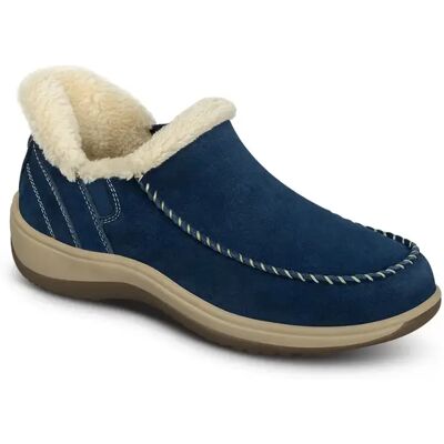 Mokassins für Damen Orthofeet Lorin Handfree Bleu 38.5 Femme Mokassins für Damen Orthofeet Lorin Handfree Bleu 38.5 Femme