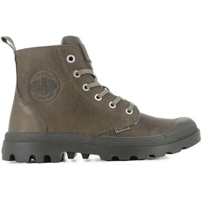 Leder Sneakers mit Reißverschluss Palladium Pampa Ess Vert 44 Mixte Leder Sneakers mit Reißverschluss Palladium Pampa Ess Vert 44 Mixte