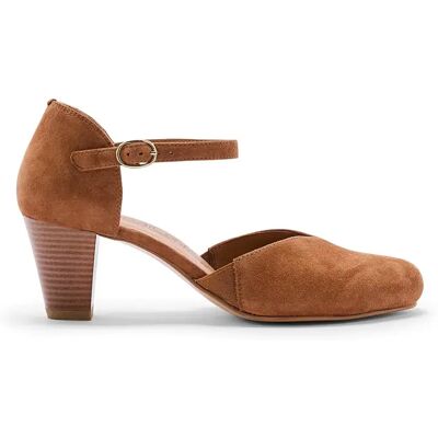 Frau Komfortschuhe mit elastischen Einsätzen Pédiconfort Marron 36 Femme Frau Komfortschuhe mit elastischen Einsätzen Pédiconfort Marron 36 Femme