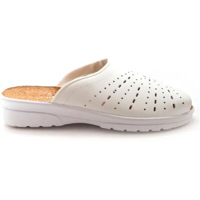 Lederpantoletten Damen Pédiconfort Blanc 41 Femme Lederpantoletten Damen Pédiconfort Blanc 41 Femme