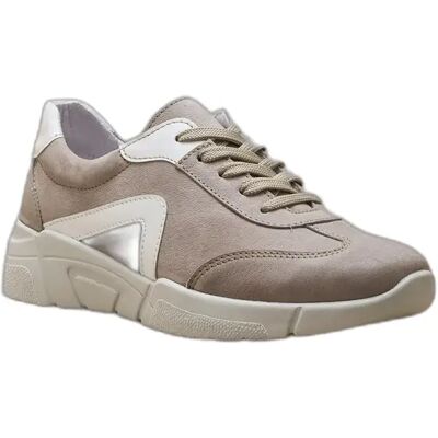 Extra große Damen Sneaker mit herausnehmbarer Sohle Pédiconfort Beige 40 Femme Extra große Damen Sneaker mit herausnehmbarer Sohle Pédiconfort Beige 40 Femme