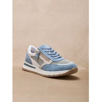 Damen Sneaker mit Reißverschluss und Schnürsenkeln Pédiconfort Bleu 39 Femme Damen Sneaker mit Reißverschluss und Schnürsenkeln Pédiconfort Bleu 39 Femme