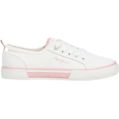 Mädchen Sneakers Pepe Jeans Brady Club Blanc 34 Femme Mädchen Sneakers Pepe Jeans Brady Club Blanc 34 Femme