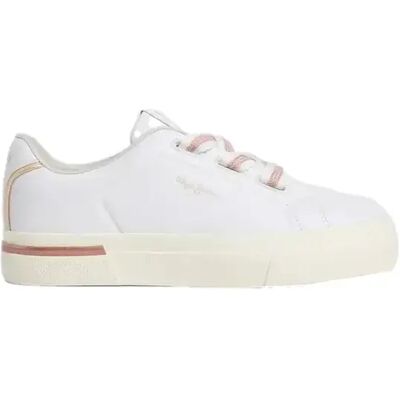 Damen Sneakers Pepe Jeans Carla Basic Blanc 37 Femme Damen Sneakers Pepe Jeans Carla Basic Blanc 37 Femme