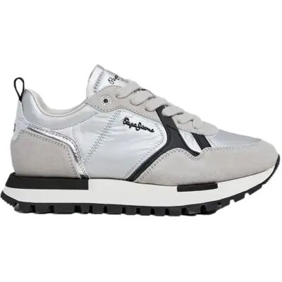 Damen Sneakers Pepe Jeans Ari Shine Argenté 37 Femme Damen Sneakers Pepe Jeans Ari Shine Argenté 37 Femme