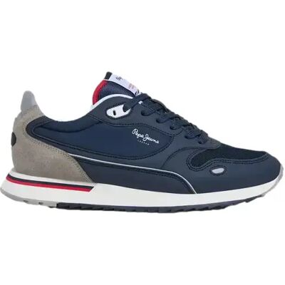 Baskets Pepe Jeans Bexley Bleu 41 Homme Baskets Pepe Jeans Bexley Bleu 41 Homme
