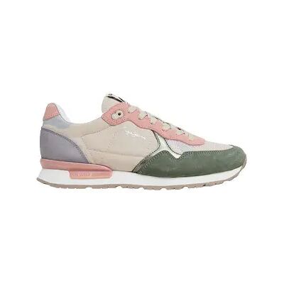Sneakers Pepe Jeans Brit Mix Marron 36 Femme Sneakers Pepe Jeans Brit Mix Marron 36 Femme