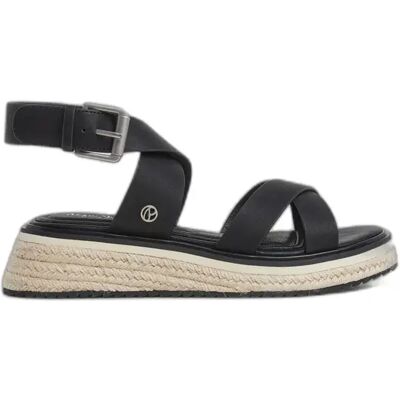 Keil-Sandalen für Damen Pepe Jeans Kate nature Noir 40 Femme Keil-Sandalen für Damen Pepe Jeans Kate nature Noir 40 Femme