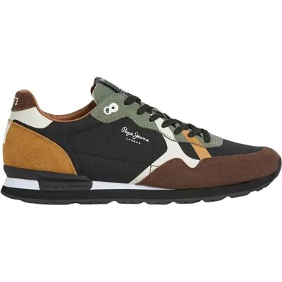Sneakers Pepe Jeans Brit Prints Marron 44 Homme Sneakers Pepe Jeans Brit Prints Marron 44 Homme