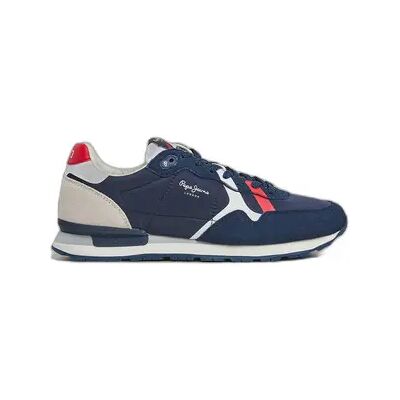 Sneakers Pepe Jeans Brit Road Bleu 46 Homme Sneakers Pepe Jeans Brit Road Bleu 46 Homme
