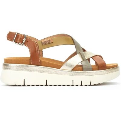 Keil-Damensandalen Pikolinos Palma Marron 36 Femme Keil-Damensandalen Pikolinos Palma Marron 36 Femme