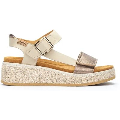 Keil-Sandalen für Damen Pikolinos Alzira Beige 40 Femme Keil-Sandalen für Damen Pikolinos Alzira Beige 40 Femme