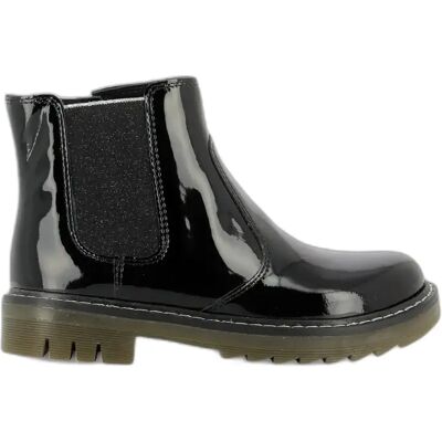 Lackleder-Stiefeletten Pom d'Api Sid Jod Noir 35 Mixte Lackleder-Stiefeletten Pom d'Api Sid Jod Noir 35 Mixte