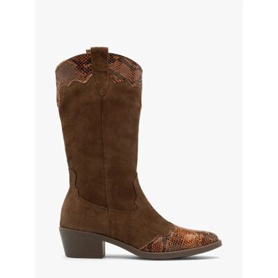 Cowboy-Stiefel für Damen Ryłko Leyla Marron 37 Femme Cowboy-Stiefel für Damen Ryłko Leyla Marron 37 Femme