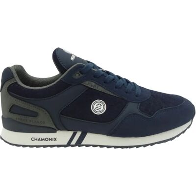 Samt-Sneaker Serge Blanco Chamonix Bleu 40 Homme Samt-Sneaker Serge Blanco Chamonix Bleu 40 Homme