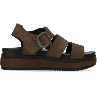 Keil-Sandalen für Damen Shabbies Amsterdam Maro Bold Marron 40 Femme Keil-Sandalen für Damen Shabbies Amsterdam Maro Bold Marron 40 Femme