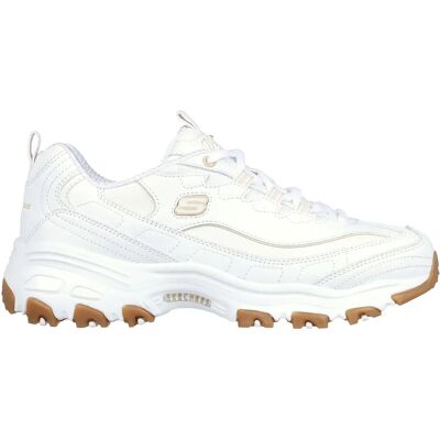 Sneakers Skechers Dlites Good Neutral Blanc 37 Femme Sneakers Skechers Dlites Good Neutral Blanc 37 Femme