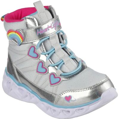 Stiefeletten Mädchen Skechers Heart Lights Argenté 33 Femme Stiefeletten Mädchen Skechers Heart Lights Argenté 33 Femme