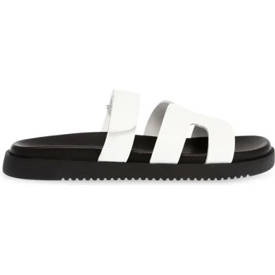 Slides Steve Madden Missile Blanc 40 Femme Slides Steve Madden Missile Blanc 40 Femme
