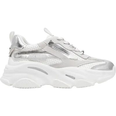 Sneakers Steve Madden Posses-Perf Blanc 36 Femme Sneakers Steve Madden Posses-Perf Blanc 36 Femme