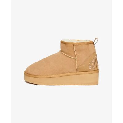 Stiefeletten aus Wildleder Damen Superdry Sherpa Marron 40/41 Femme Stiefeletten aus Wildleder Damen Superdry Sherpa Marron 40/41 Femme