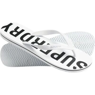 Flip-Flops Superdry Code Essential Blanc XL Homme Flip-Flops Superdry Code Essential Blanc XL Homme