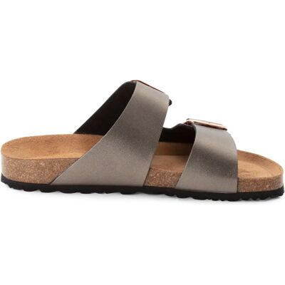 Pantoletten für Damen Tamaris 1-27503-42 Gris 37 Femme Pantoletten für Damen Tamaris 1-27503-42 Gris 37 Femme