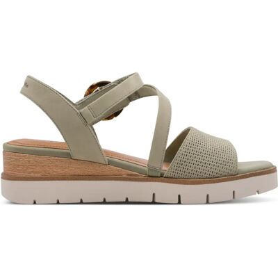 Sandalen für Damen Tamaris 1-28232-46 Vert 39 Femme Sandalen für Damen Tamaris 1-28232-46 Vert 39 Femme