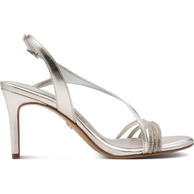 Sandalen mit Absatz Damen Tamaris 1-28373-46 Argenté 37 Femme Sandalen mit Absatz Damen Tamaris 1-28373-46 Argenté 37 Femme